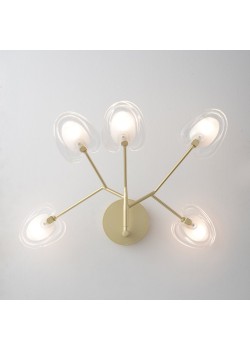 Бра Crystal Lux SOLE AP5 GOLD