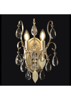 Бра Crystal Lux ESMIRALDA AP2 GOLD