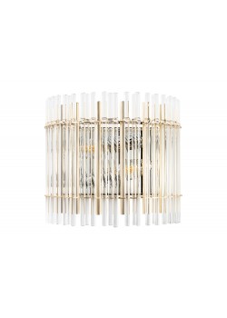 Бра Crystal Lux AURELIO AP2 GOLD+CHROME/TRANSPARENT