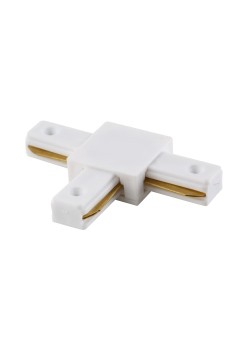 Соединитель T-образный (однофазный) Crystal Lux CLT 0.211 03 WH