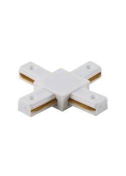 Соединитель X-образный (однофазный) Crystal Lux CLT 0.211 04 WH