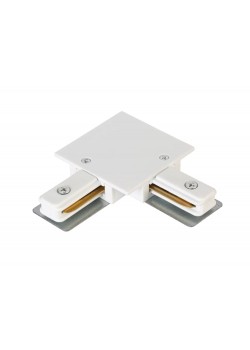 Соединитель L-образный (однофазный) для встраиваемого шинопровода Crystal Lux CLT 0.2211 03 WH