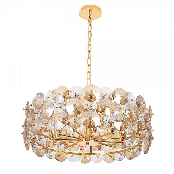 Люстра Crystal Lux CRYSTAL SP12 GOLD