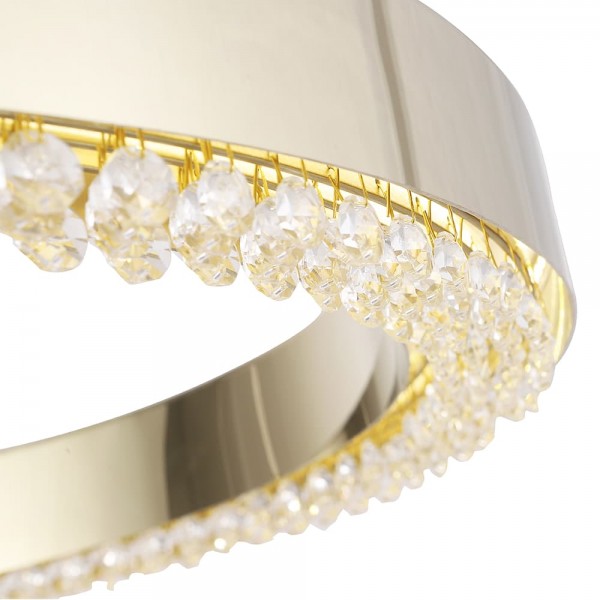 Люстра Crystal Lux SATURN SP30W LED GOLD