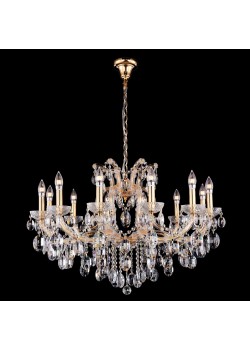 Люстра Crystal Lux HOLLYWOOD SP12 GOLD