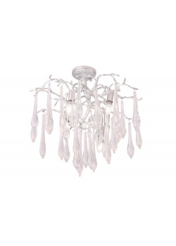 Люстра Crystal Lux REINA PL5 D600 SILVER PATINA