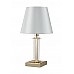 Настольная лампа Crystal Lux NICOLAS LG1 GOLD/WHITE