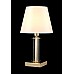 Настольная лампа Crystal Lux NICOLAS LG1 GOLD/WHITE