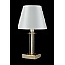 Настольная лампа Crystal Lux NICOLAS LG1 GOLD/WHITE