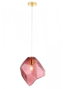 Светильник подвесной Crystal Lux NUESTRO SP1 GOLD/PINK