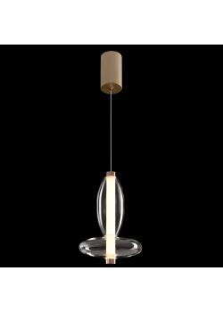 Светильник подвесной Crystal Lux QUASAR SP7W LED TRANSPARENT