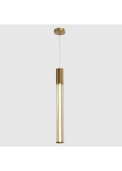 Светильник подвесной Crystal Lux LINEUP SP11W LED BRASS