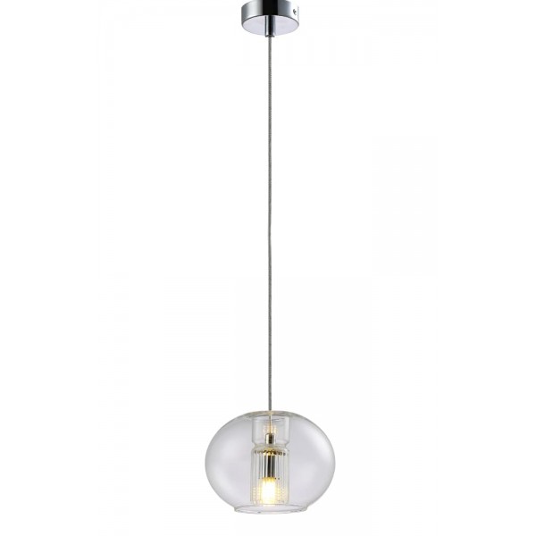 Светильник подвесной Crystal Lux BELEZA SP1 E CHROME