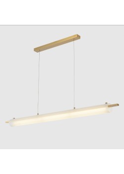 Светильник подвесной Crystal Lux TUNNEL SP40 LED BRASS