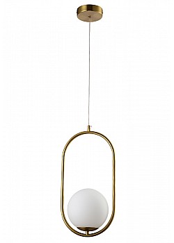 Светильник подвесной Crystal Lux CALLE SP1 BRASS