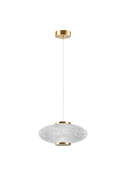 Светильник подвесной Crystal Lux CARAZON SP1 BRASS