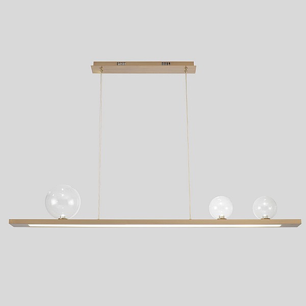 Светильник подвесной Crystal Lux AHORA SP1 L1200 BRASS