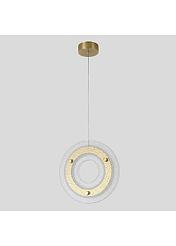 Светильник подвесной Crystal Lux DIEGO SP25W LED BRASS