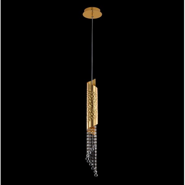Светильник подвесной Crystal Lux CREDO SP1 GOLD