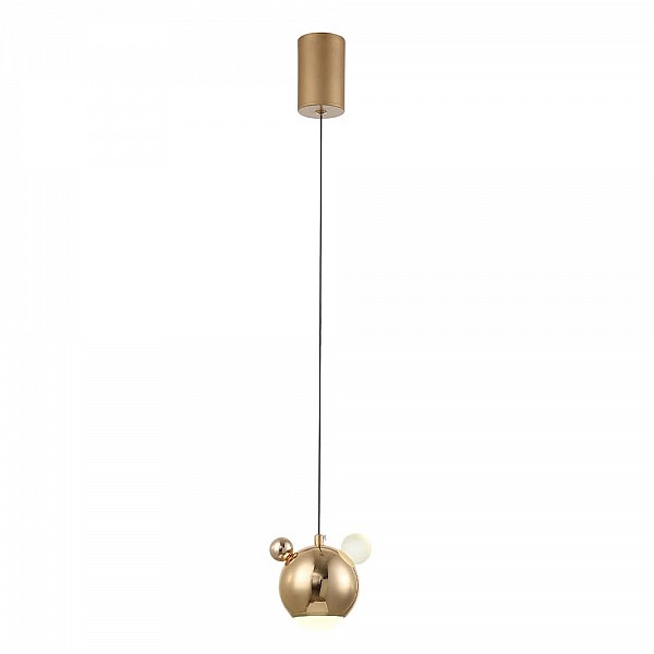 Светильник подвесной Crystal Lux AMIGO SP LED GOLD