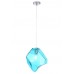 Светильник подвесной Crystal Lux NUESTRO SP1 CHROME/BLUE