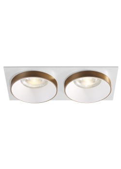 Светильник встраиваемый Crystal Lux CLT 044C2 WH-WH-GO