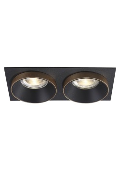 Светильник встраиваемый Crystal Lux CLT 044C2 BL-BL-GO