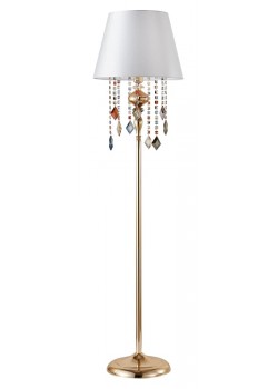 Торшер Crystal Lux MERCEDES PT1 GOLD/COLOR