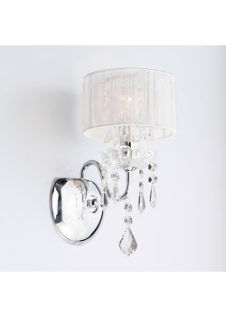Бра Eurosvet 2045/1 хром/белый