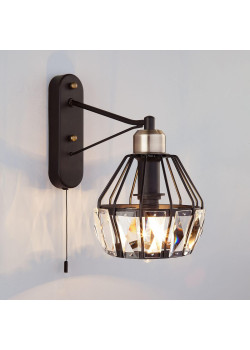 Бра Eurosvet 70075/1 черный