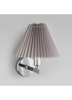 Бра Eurosvet Peony 60136/1 хром/серый