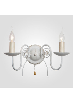 Бра Eurosvet 60018/2 белый с золотом