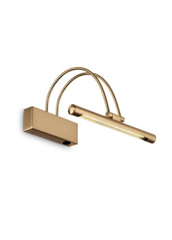 Подсветка для картин Ideal Lux Bow Ap D26 Ottone Satinato 121154
