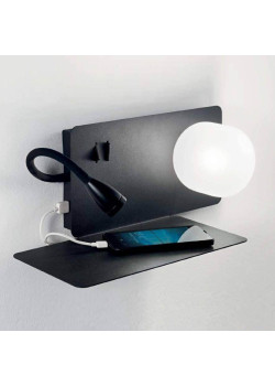 Бра Ideal Lux Book-1 Ap Nero 174808