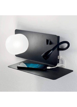 Бра Ideal Lux Book-2 Ap Nero 174846
