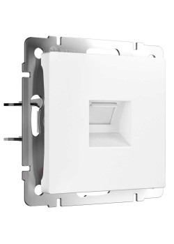 Розетка Ethernet RJ-45 cat. 6A экранированная (белый матовый) W5120001/ a069684