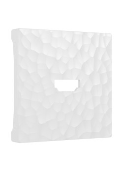 Лицевая панель Werkel Hammer для HDMI белый W1296001 4690389163227