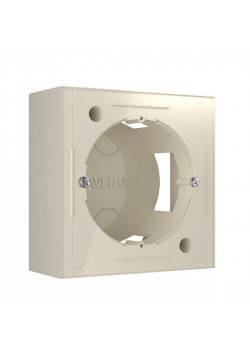 Коробка для накладного монтажа Werkel слоновая кость W8000003 4690389170836