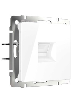 Розетка Ethernet RJ-45 cat. 6A экранированная (белый) W5120101/ a069683