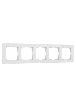 Рамка Werkel Hammer на 5 постов белый W0052401 4690389163531