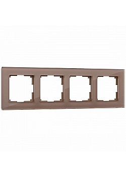 Рамка на 4 поста Werkel Favorit латте W0041142 4690389183454