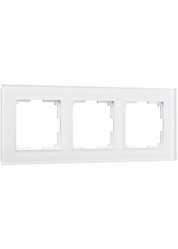 Рамка на 3 поста Werkel Favorit белый матовый W0031105 4690389159763