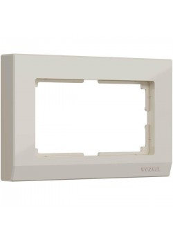 Рамка Werkel Stark для двойной розетки слоновая кость W0081803 4690389162077