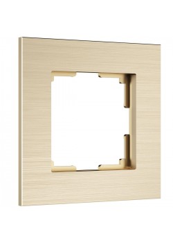 Рамка Werkel AluMax на 1 пост шампань W0013511 4690389204029