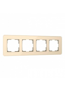 Рамка Werkel Elite на 4 поста айвори W0042443 4690389180811