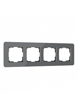 Рамка Werkel Elite на 4 поста графит W0042440 4690389180804