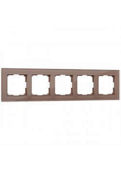 Рамка на 5 постов Werkel Favorit латте W0051142 4690389183478
