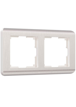 Рамка на 2 поста Werkel Stream перламутровый W0022113 4690389162251