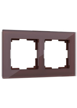 Рамка на 2 поста Werkel Favorit мокко W0021118 4690389159718