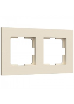 Рамка на 2 поста Werkel Slab айвори матовый W0022962 4690389193392